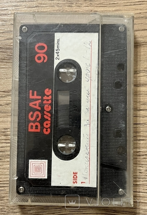 Аудиокассета BSAF90, фото №2