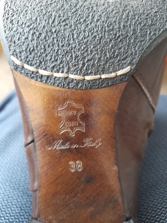 Жіночі чоботи Angelo Borella, розмір 38, вироблені в Італії, фото №4