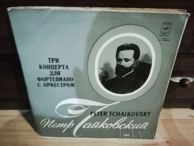 Петр Чайковский в альбоме 2 пластинки, фото №2