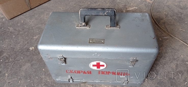Ящик от набора скорой медицинской помощи., фото №13