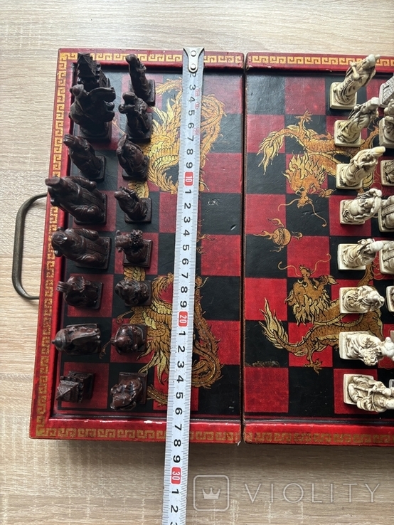 Вінтажні китайські шахмати, фото №11