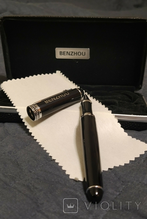 Эксклюзивная Ручка BENZHOU - Япония , метал, фото №2