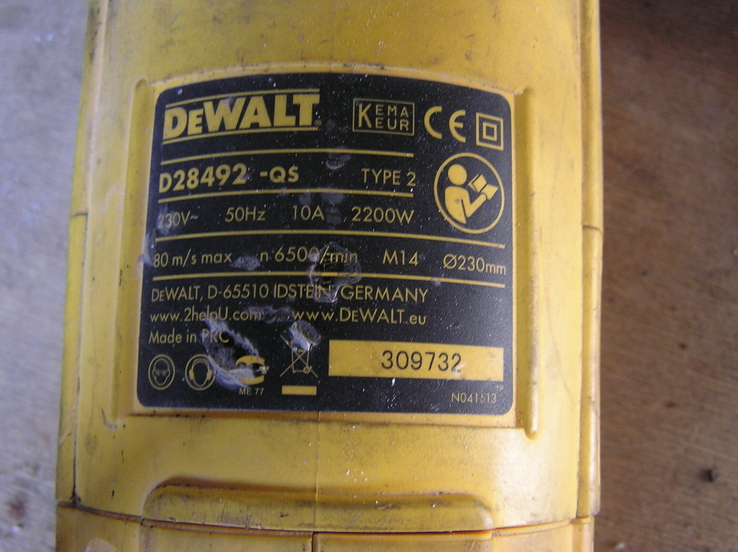 Болгарка DeWALT., photo number 4