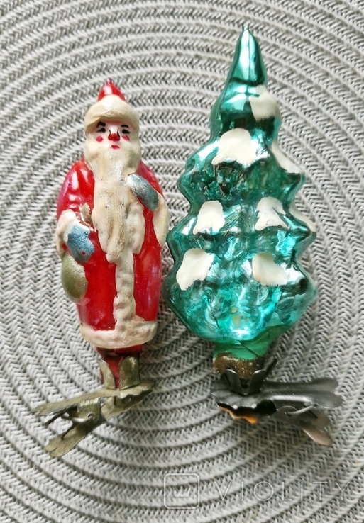 Дед Мороз и Елка на прищепках, фото №5