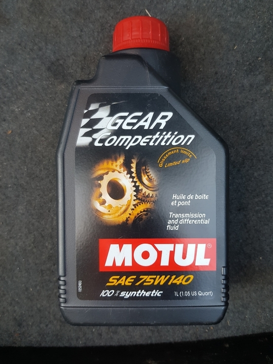 Motul Gear Competition 75W-140 1л синтетическое трансмиссионное масло, numer zdjęcia 4