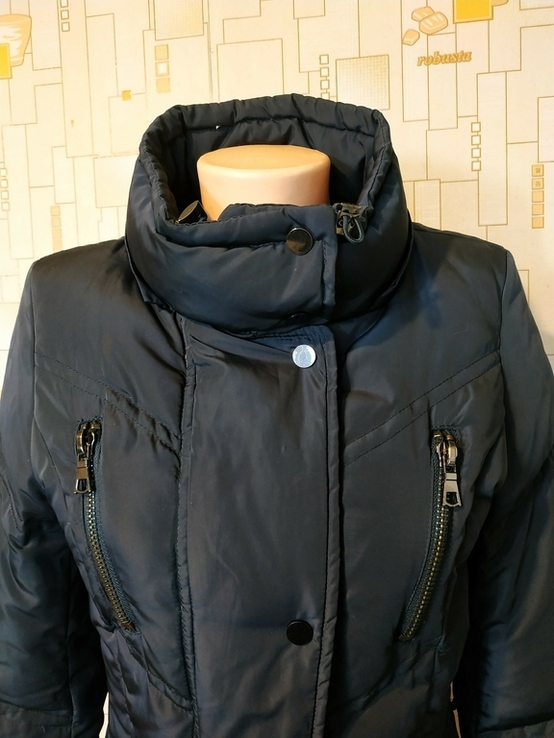 Куртка тепла зимова жіноча. Пуховик ZARA p-p S, фото №4