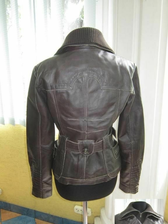 Стильная женская кожаная куртка VERO MODA. 42р. Лот 1135, фото №4