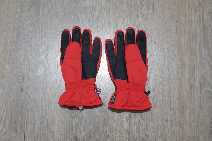 Перчатки зимние красные унисекс viking hyperloft warm and soft, фото №4