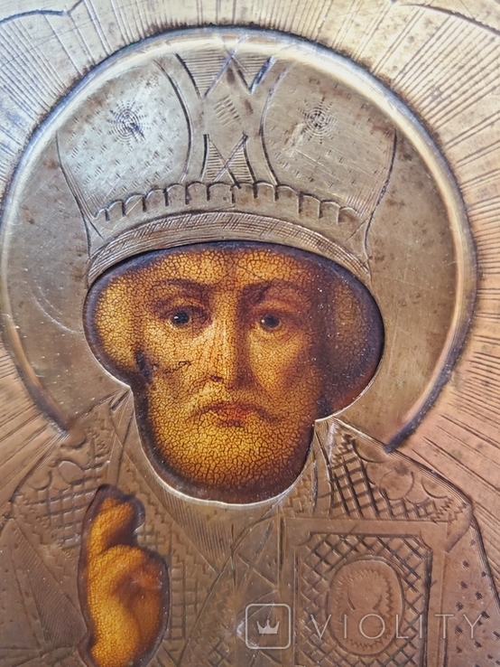 Икона святого Миколая, фото №3