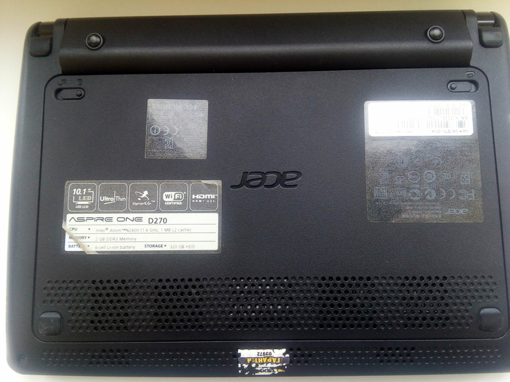 Нетбук Acer Aspire One D 270 10 дюймів, photo number 5