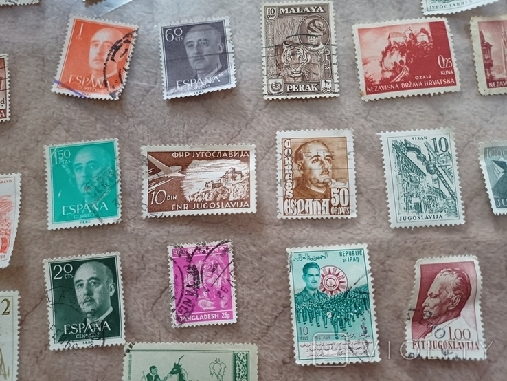 Лот 4 .Старые Почтовые марки, фото №8