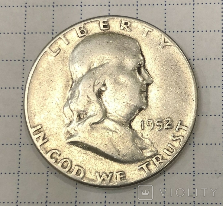 50 Центов 1952 г США, фото №2