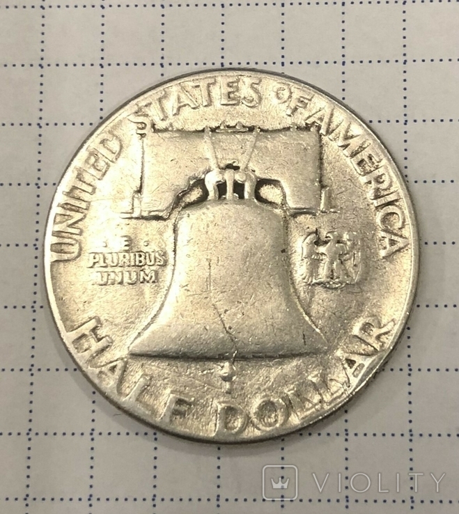 50 Центов 1952 г США, фото №3