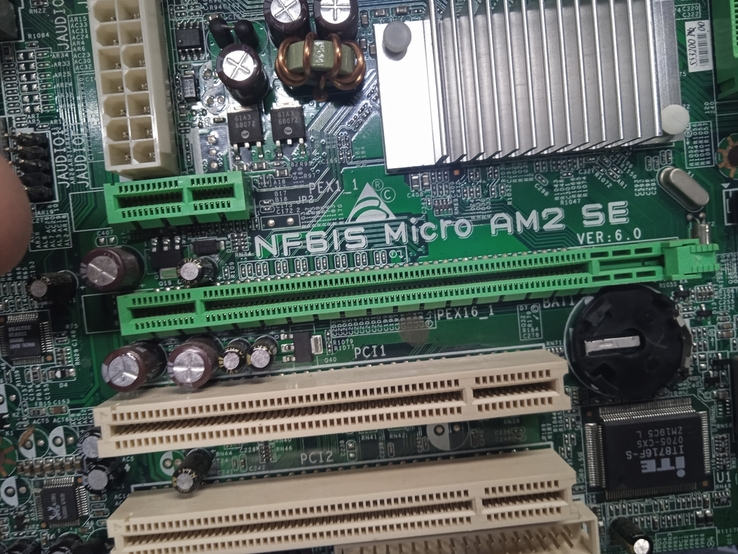 Материнська плата Biostar NF61S Micro AM2 SE + процесор athlon 64 x2 6000+, photo number 8