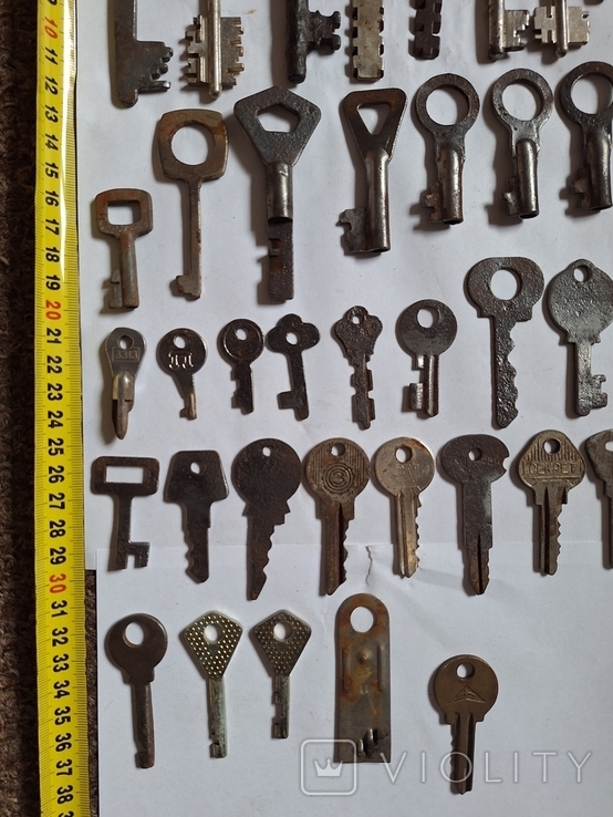 Коллекция ключей (63шт.), фото №3