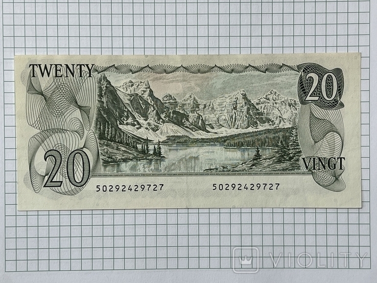 Канада - 20 доларів 1979 р., фото №3