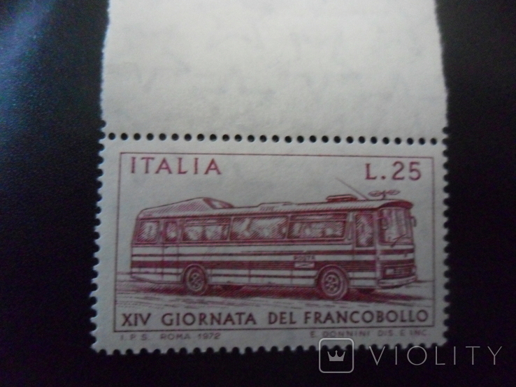 Транспорт. Італія. 1972 р. Автобус, фото №2