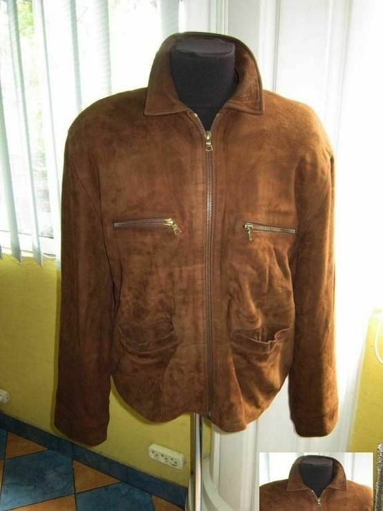 Мужская кожаная куртка JOGI Leather. 60р. Лот 1133, фото №3