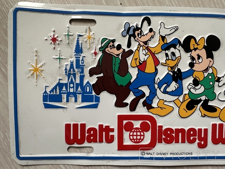 Табличка Walt Disney World, фото №11