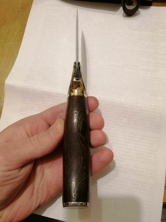 Нож ручной работы для рыбалки и охоты, фото №9