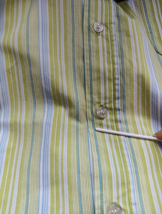 Biaggini Летняя мужская рубашка короткий рукав хлопок XL на 52/54, photo number 12