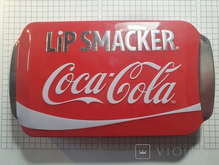 Бальзами для губ.LIP SMACKER. COCA-COLA. 4 стіка в подарунковому Боксі .USA ., фото №3