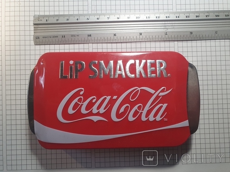 Бальзами для губ.LIP SMACKER. COCA-COLA. 4 стіка в подарунковому Боксі .USA ., фото №4