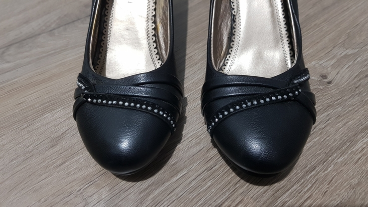 Юлия туфли женские чёрные размер 36 уценка, фото №3