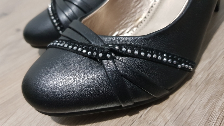 Юлия туфли женские чёрные размер 36 уценка, фото №5