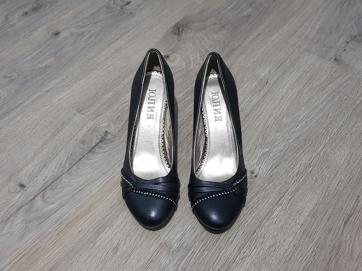Юлия туфли женские чёрные размер 36 уценка, photo number 2
