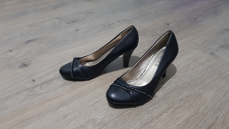 Юлия туфли женские чёрные размер 36 уценка, фото №8