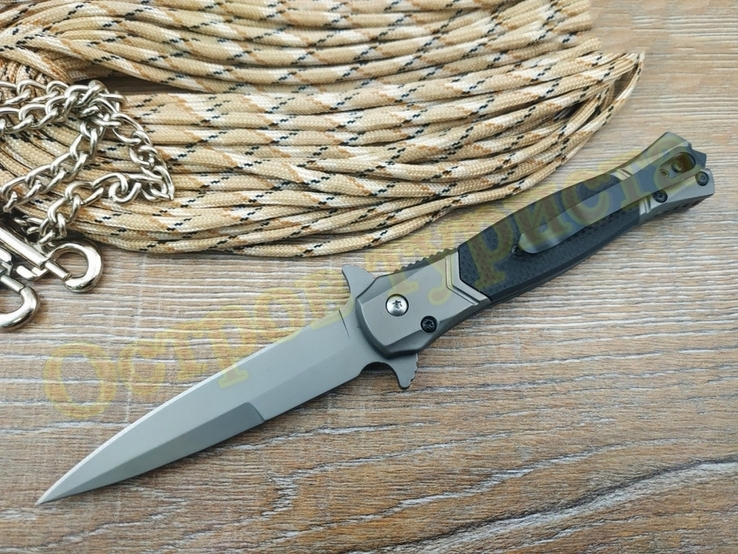 Нож складной Browning FA52 black полуавтоматический стеклобой, numer zdjęcia 4