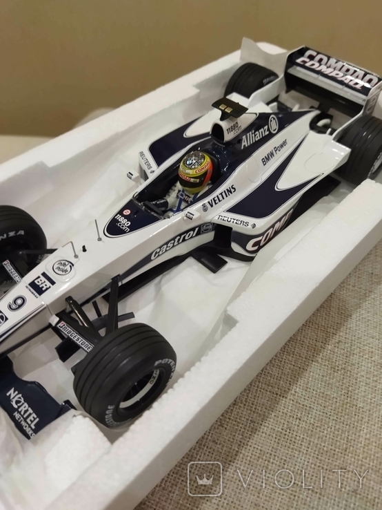 Williams F1 BMW FW22 Ralf Schumacher 1:18 (115698364) - купити Violity