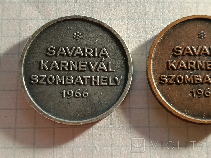 2 медалі-жетона 1966, фото №9