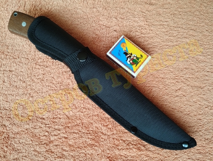 Нож охотничий Акула с чехлом 26см, numer zdjęcia 8