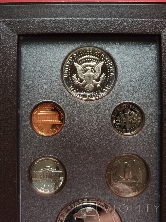Річний набір монет 1983(s) року, США, фото №11