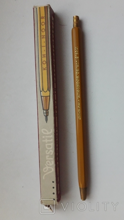 Цанговий олівець Koh-i-noor/Hardtmuth модел Versatil 5201 коробка/інструкція, не використ., фото №5