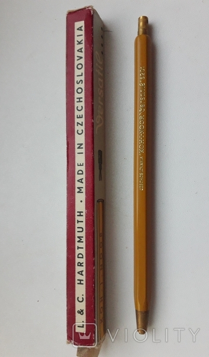 Цанговий олівець Koh-i-noor/Hardtmuth модел Versatil 5201 коробка/інструкція, не використ., фото №8