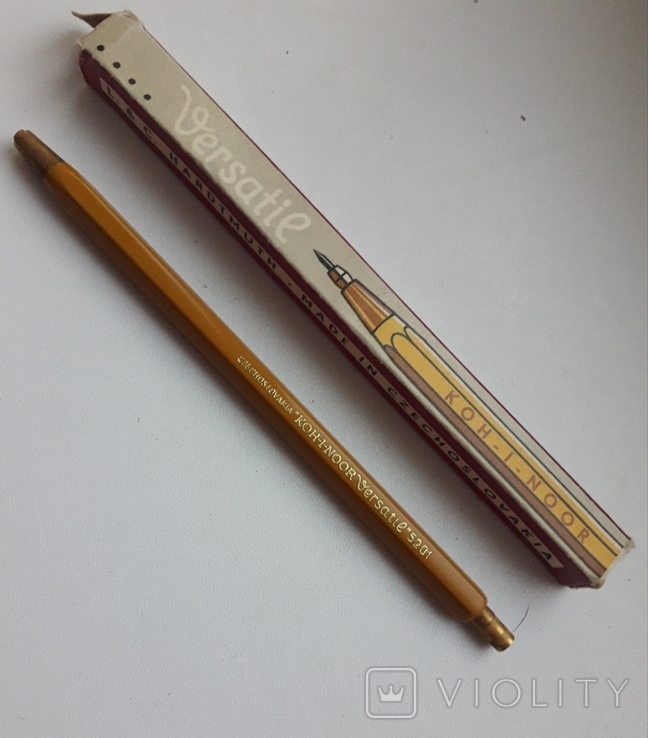 Цанговий олівець Koh-i-noor/Hardtmuth модел Versatil 5201 коробка/інструкція, не використ., фото №10