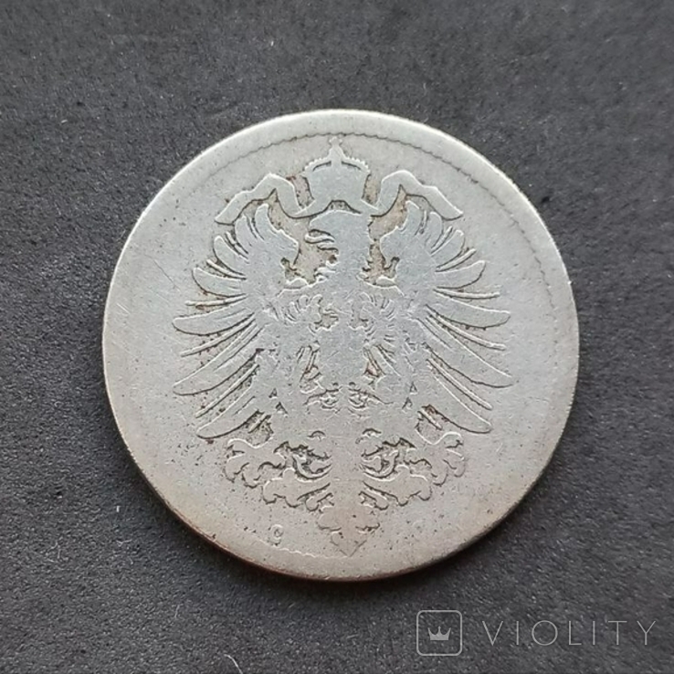 10 пфеннигов 1874 C - Германская Империя, фото №3