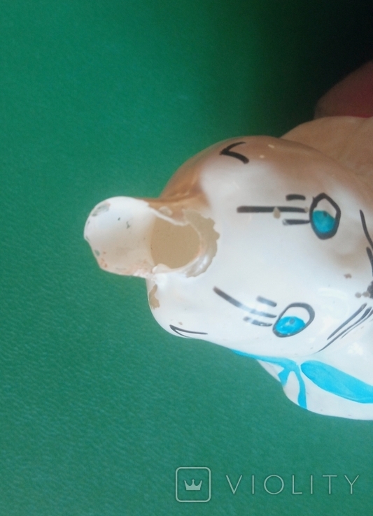 Ёлочная игрушка котенок в корзине., фото №7