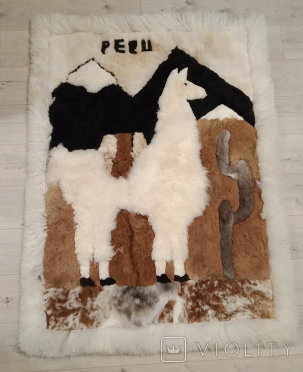 Перуанський килим з вовни альпаки, фото №2