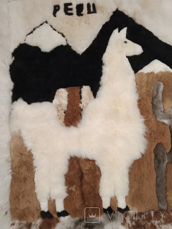 Перуанський килим з вовни альпаки, фото №3