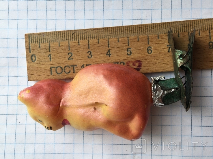 Елочная игрушка Кошка-муренка из сказки Серебрянное копытце, фото №6