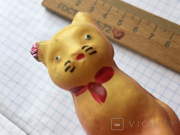 Елочная игрушка Кошка-муренка из сказки Серебрянное копытце, фото №8