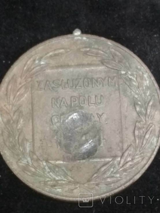 Медаль Заслуженным на поле славы 1944 год, фото №3