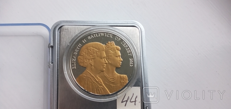 5 Фунтів of Jersey 2012p.Єлізавета II. Мідно- нікель., фото №3