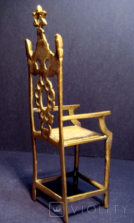 Мини-копия кресла Элиягу для обряда Брит-мила., фото №4