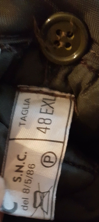 Армійська польова куртка з зйомним лайнером Італія олива, фото №4