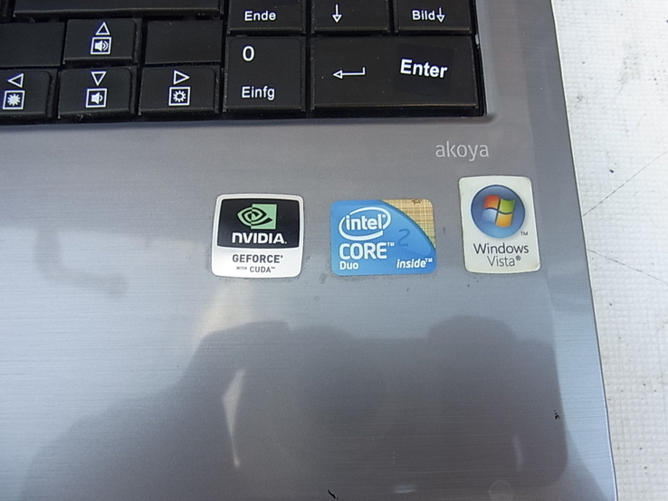 Ноутбук MEDION Akoya Intel Core 2 DUO CPU T 6500 2.1 GHz з Німеччини, numer zdjęcia 4